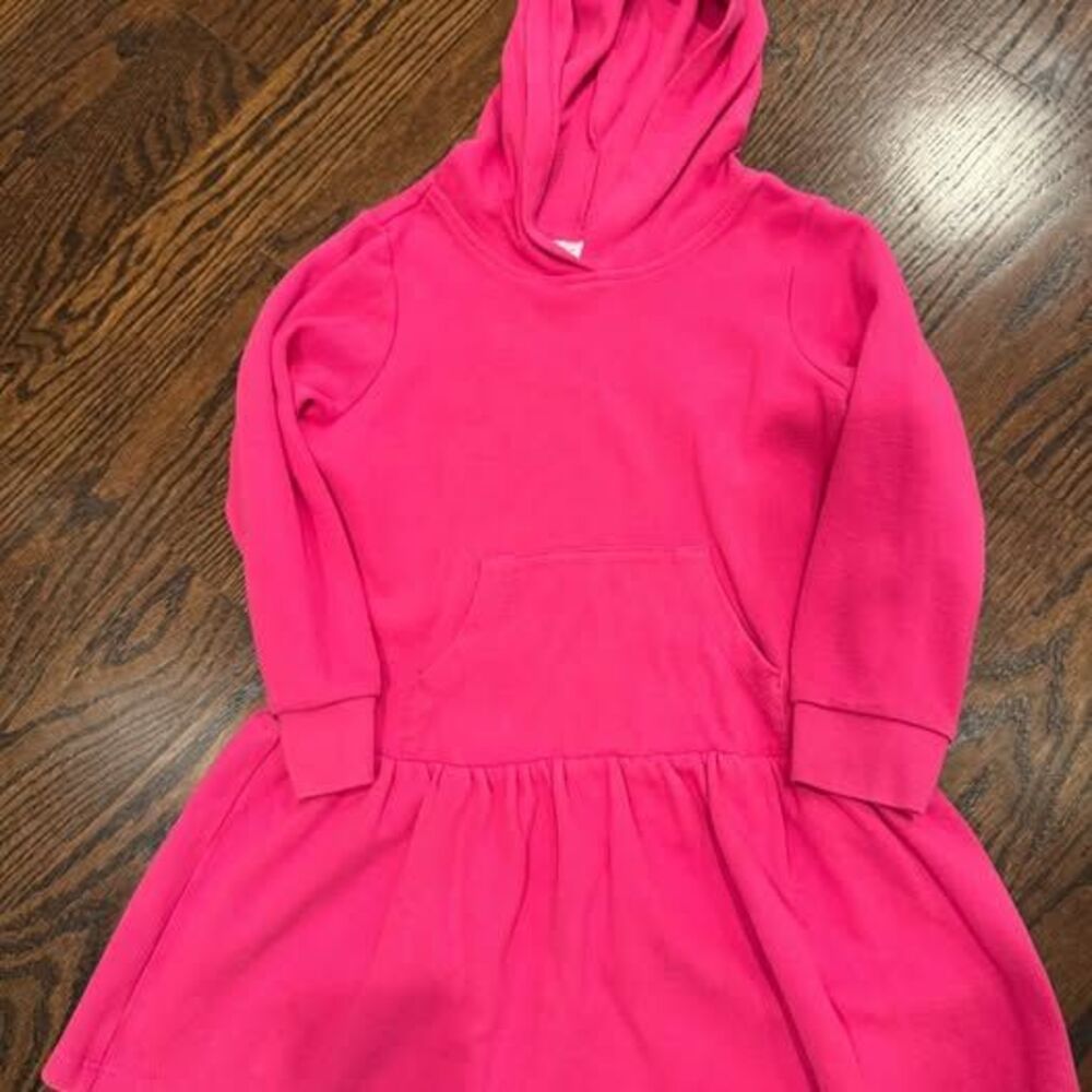 Hanna Andersson hooded long sleeve dress